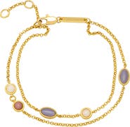 Estella Bartlett Multistone Layered Bracelet