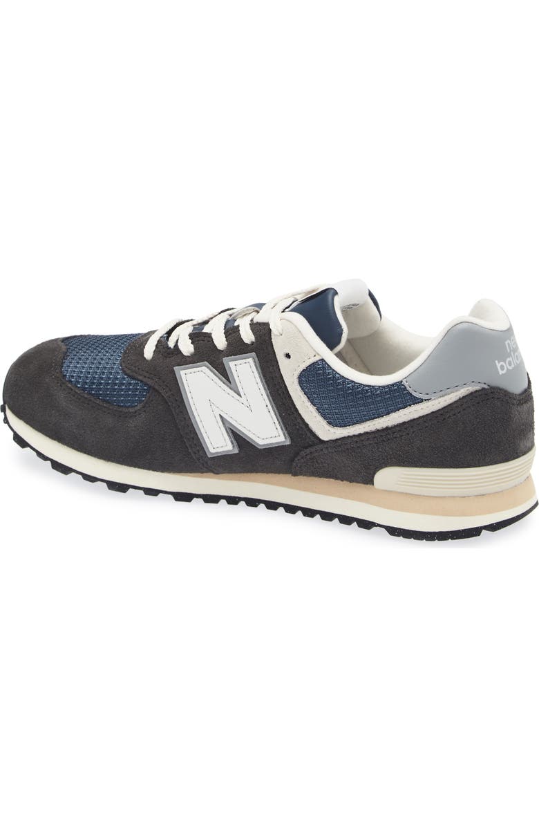 New Balance Kids
574 Classic Sneaker, Alternate, color, Black Cement/ Slate Grey