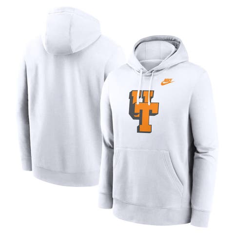 Men's Nike  White Tennessee Volunteers Vault Block Pullover Hoodie