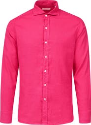Swims Santorini Stretch Linen & Cotton Button-Up Shirt