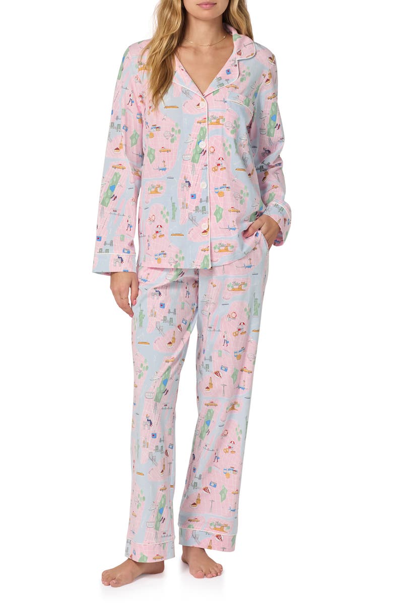 BedHead Pajamas Print Pajamas, Main, color, 