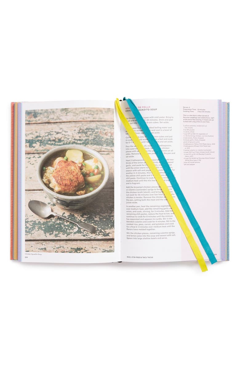 Phaidon Press 'Peru: The Cookbook' Recipe Book, Alternate, color, Pink