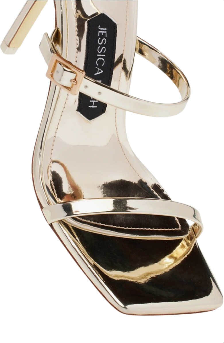 JESSICA RICH Metallic Sandal, Alternate, color,