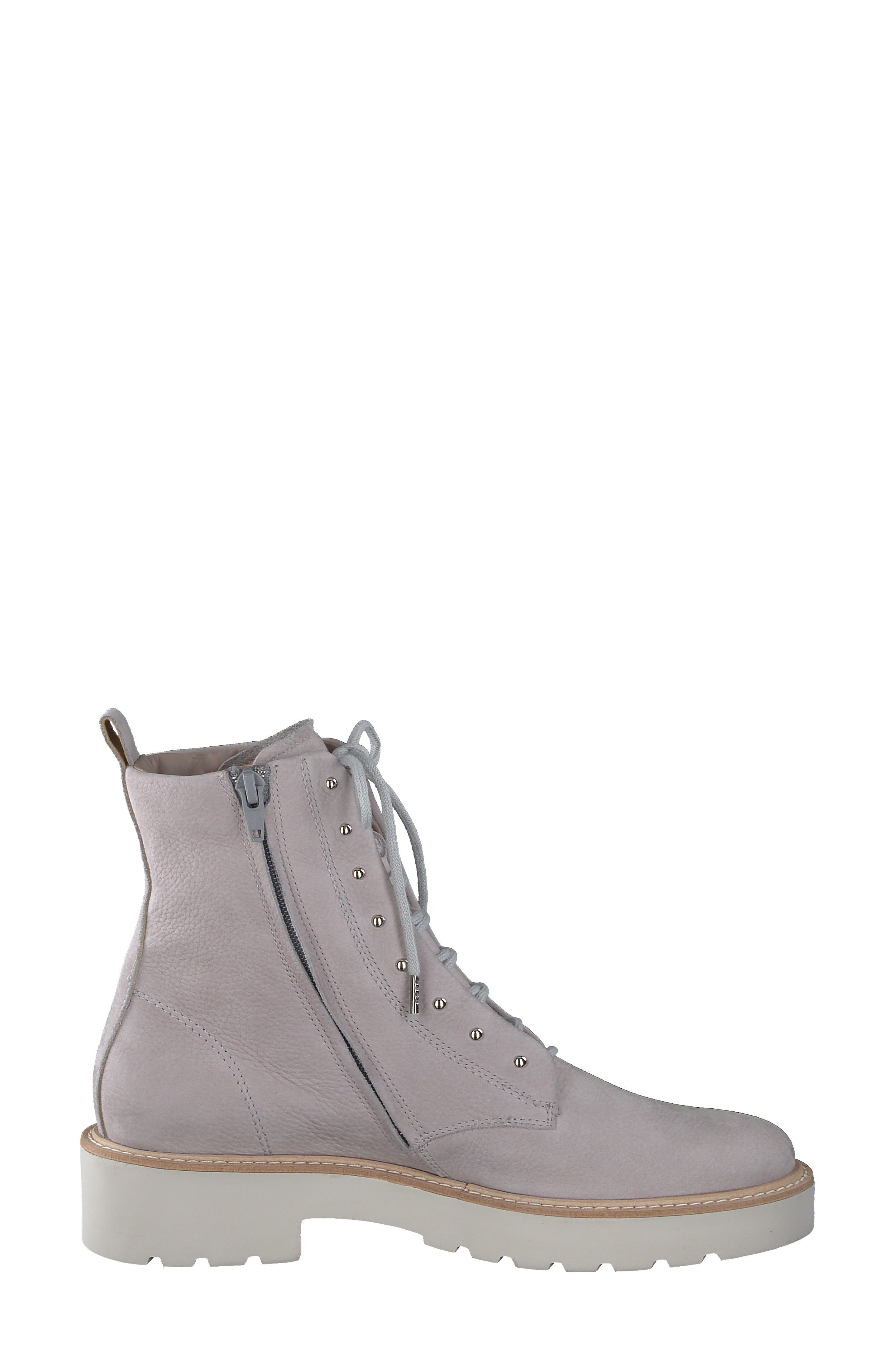 Joan Lace-Up Bootie, Alternate, color, PEARL GRAINED