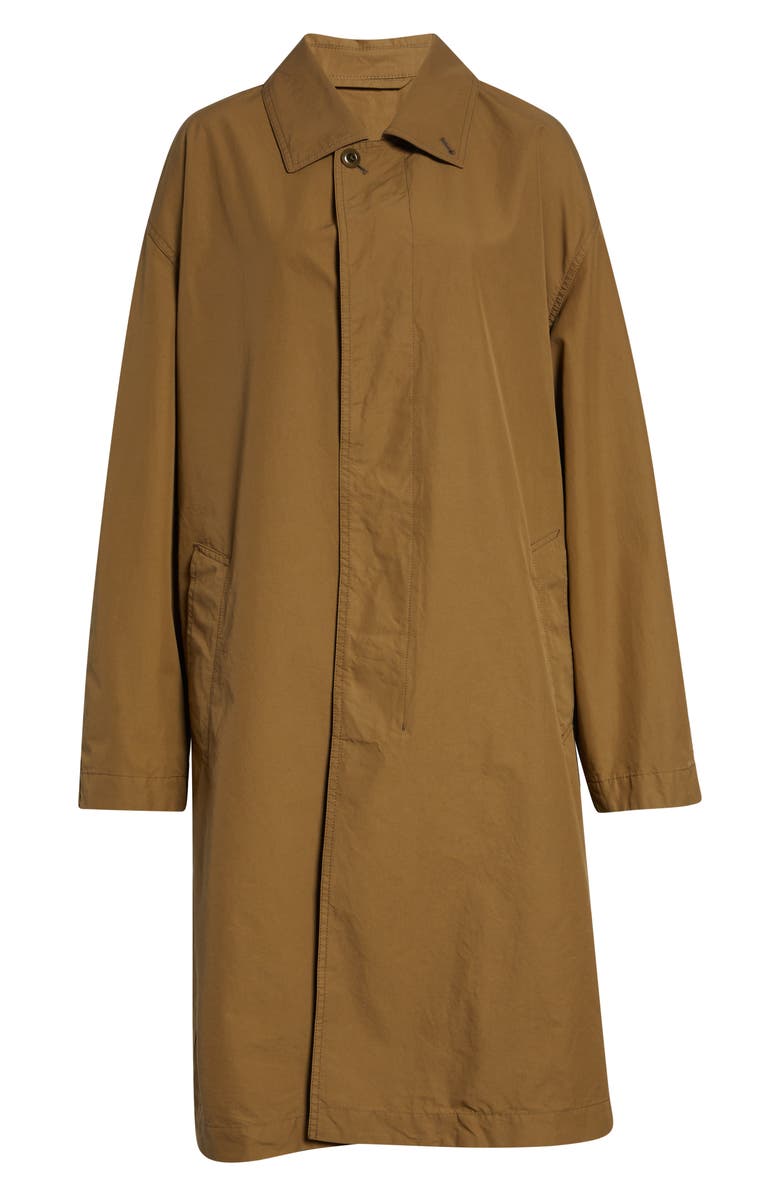 Lemaire Water Repellent Car Coat, Main, color, Khaki