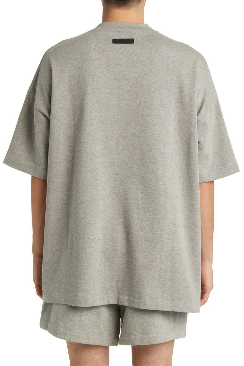 Crewneck Graphic T-Shirt, Alternate, color, DARK HEATHER OATMEAL