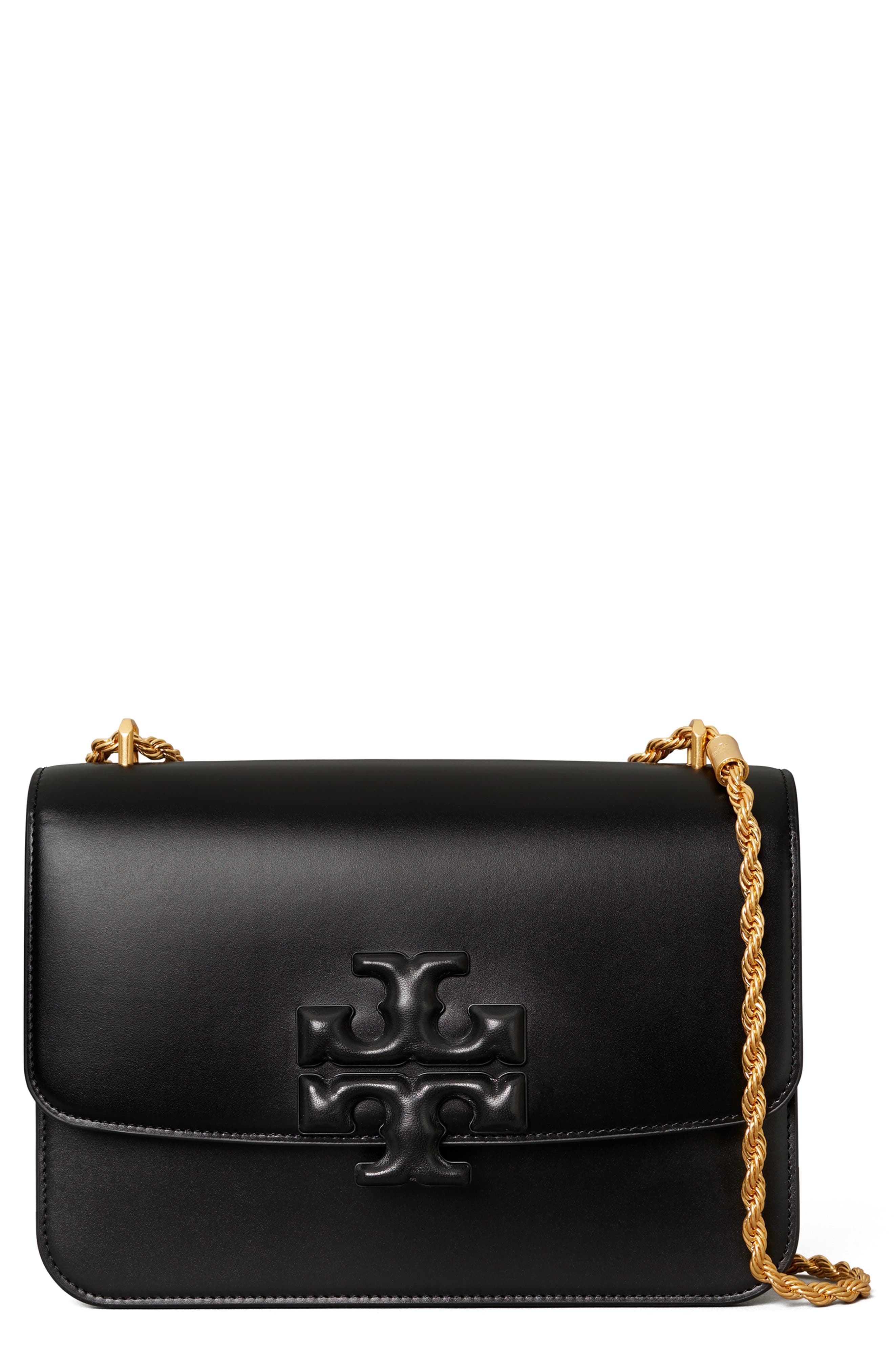 Tory Burch Small Eleanor Convertible Leather Shoulder Bag, Main, color, 
