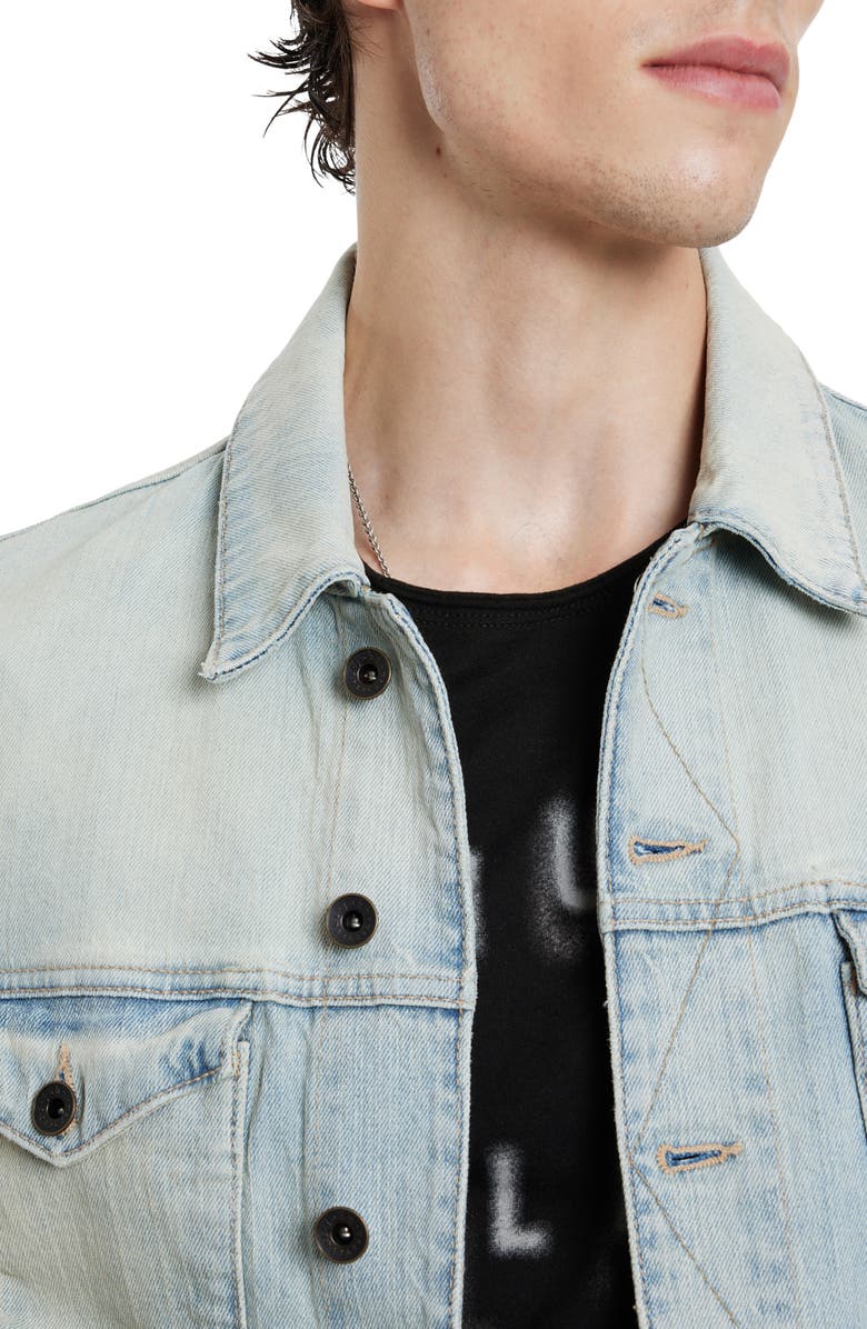 John Varvatos Diego Denim Jacket, Alternate, color, 