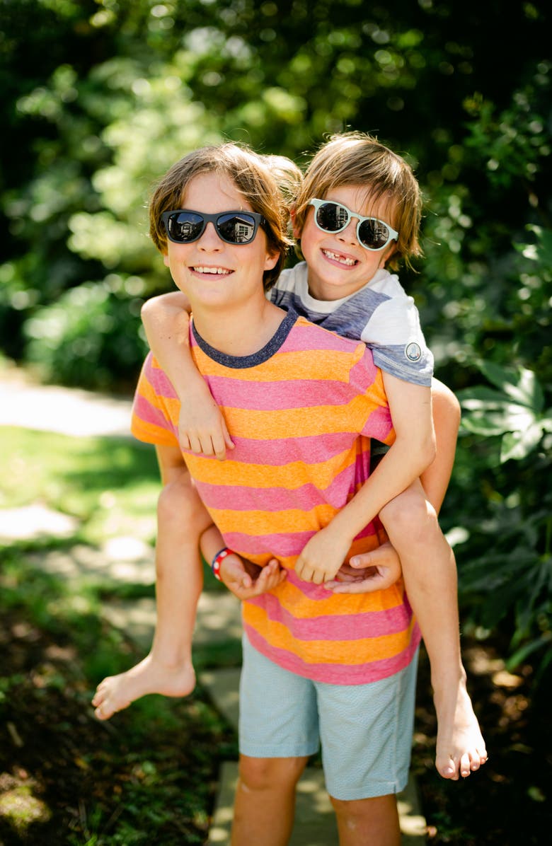 Babiators Kids' Polarized Navigator Sunglasses, Alternate, color, Jet Black