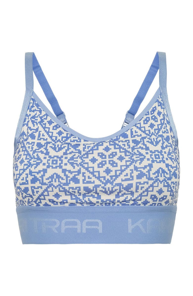 Kari Traa Froya Printed Sports Bra - Women's, Alternate, color, Sea