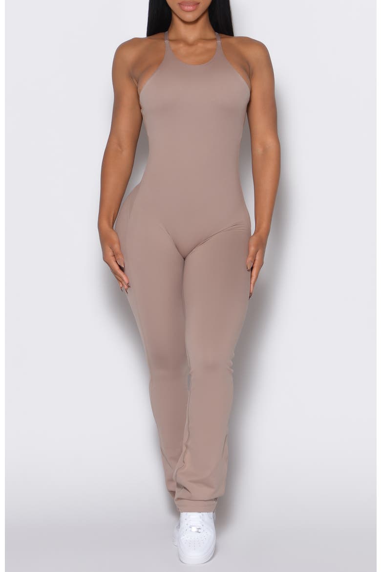 Bombshell Bunny Bodysuit, Main, color, Clay