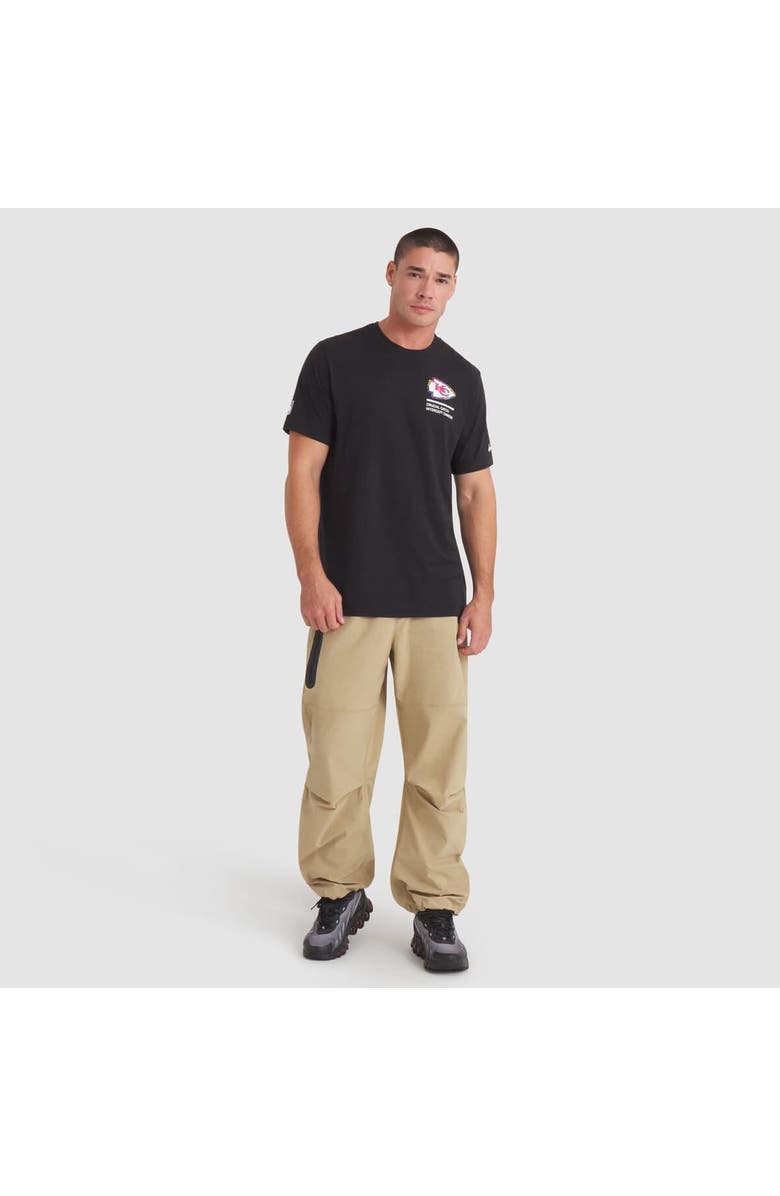 Nike Men's Nike Black Kansas City Chiefs 2025 NFL Crucial Catch Tri-Blend Dri-FIT T-Shirt, Alternate, color, Black