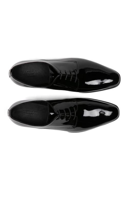 Anthony Veer Prestige Tuxedo Derby In Black Onyx Shine