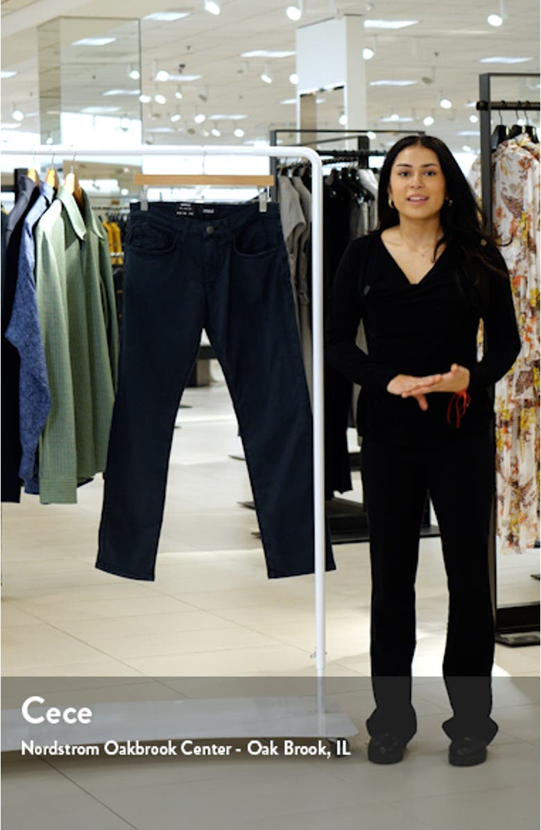 Marcus Slim Straight Leg Five Pocket Pants, sales video thumbnail