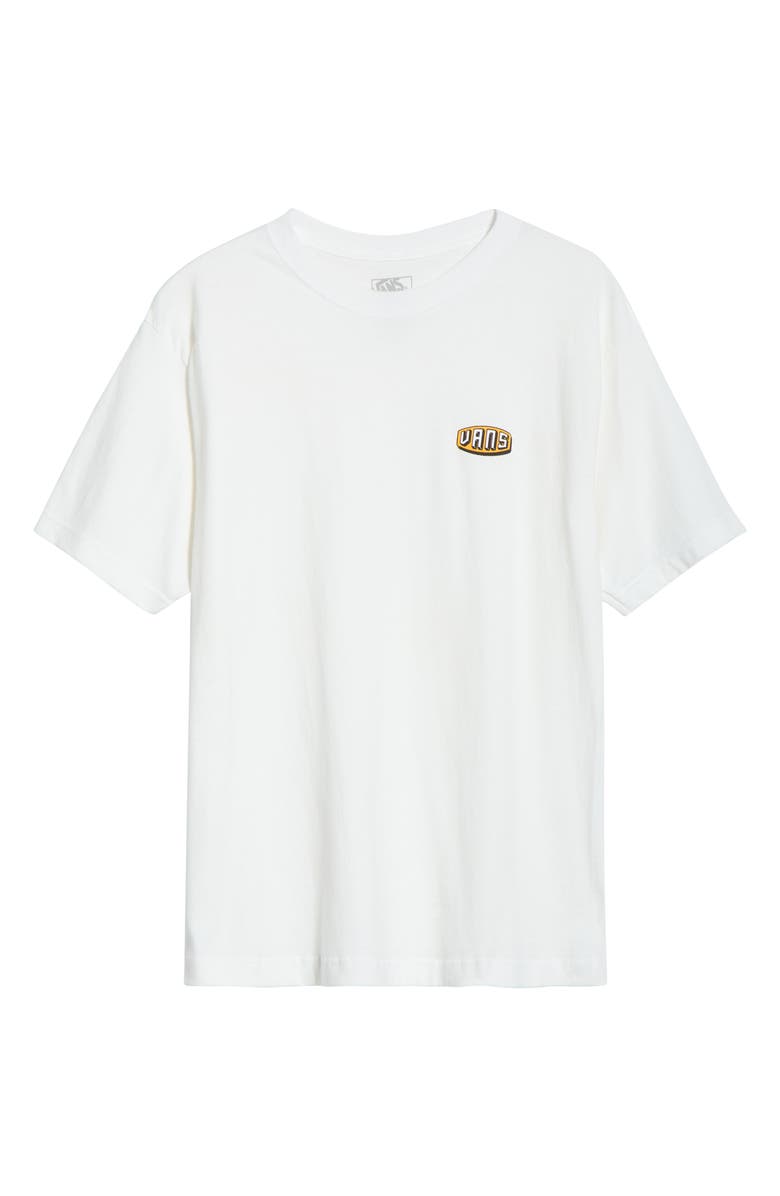 Vans Raised Up Cotton Graphic T-Shirt, Alternate, color, White