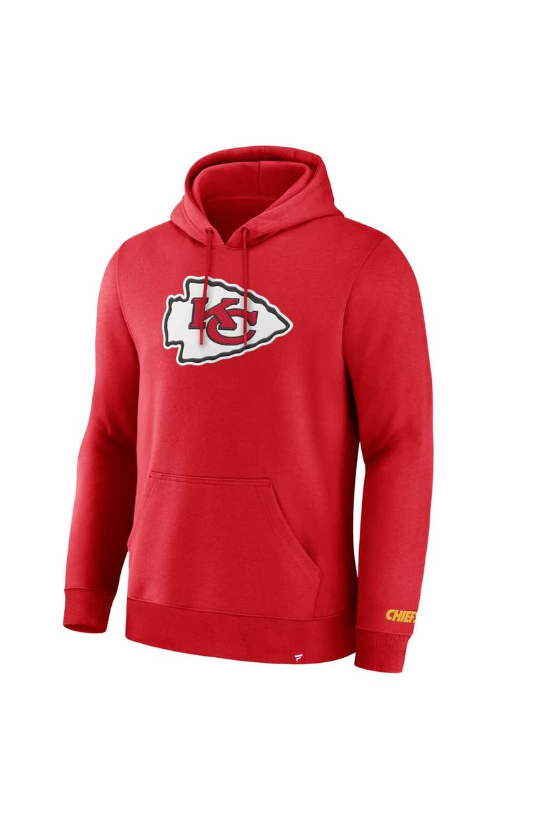 Men's Fanatics  Red Kansas City Chiefs Legacy Fleece Pullover Hoodie, Alternate, color, Red