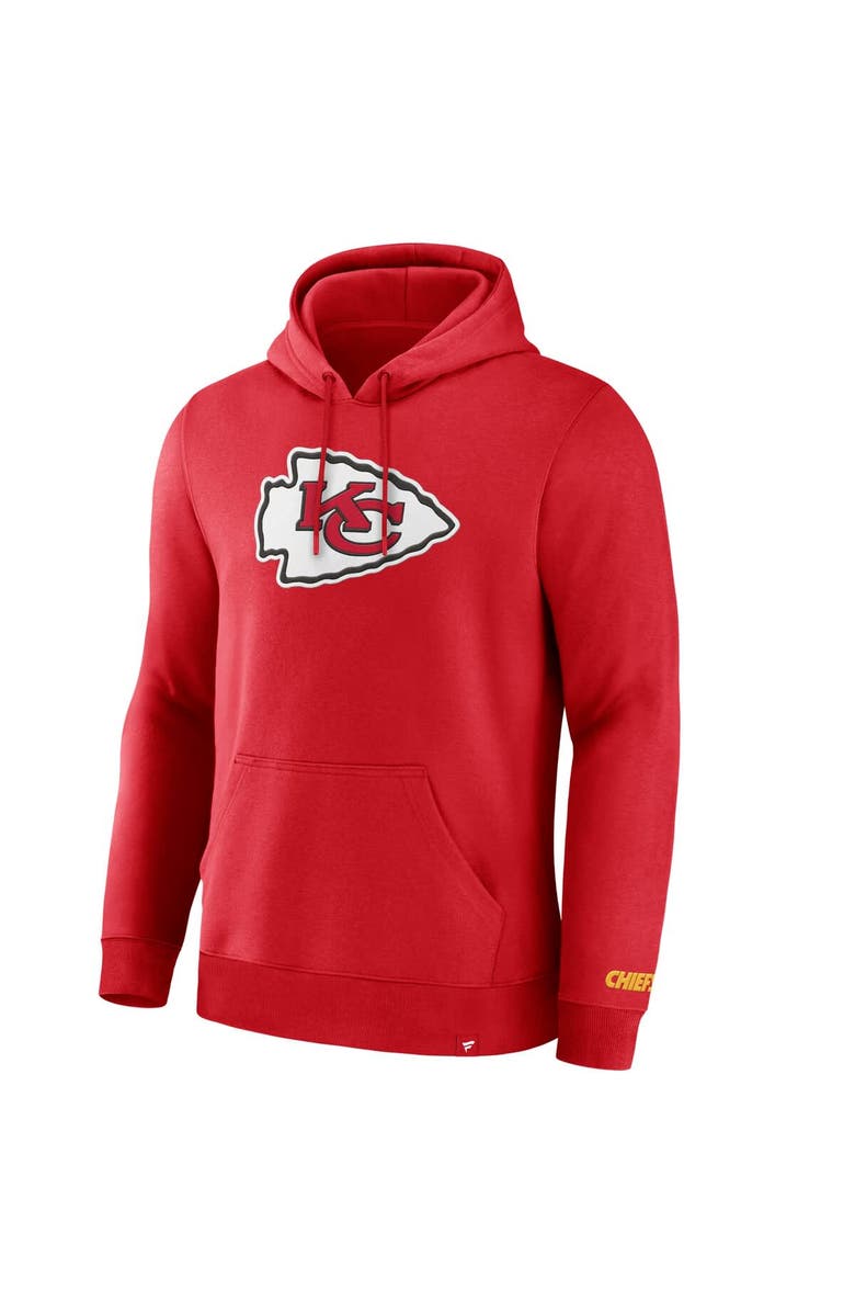 FANATICS Men's Fanatics  Red Kansas City Chiefs Legacy Fleece Pullover Hoodie, Alternate, color, Red