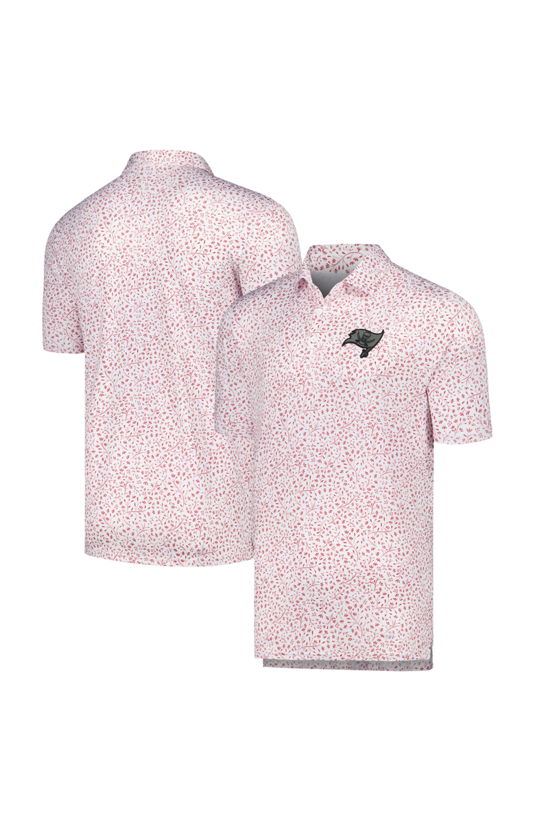 ANTIGUA Men's Antigua White Tampa Bay Buccaneers Motion Polo, Main, color, 