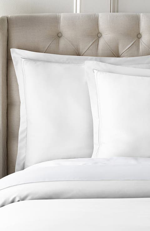 500 Thread Count 100% Certified Egyptian Cotton Sateen Double Hemstitch Yalda Duvet Cover Set