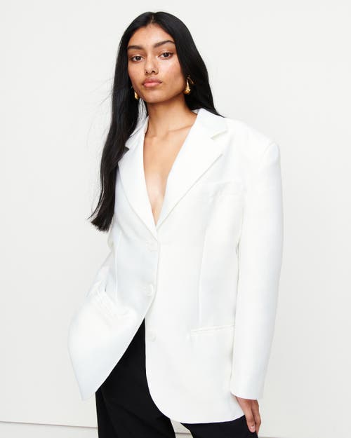 Romy Gemini Blazer In White