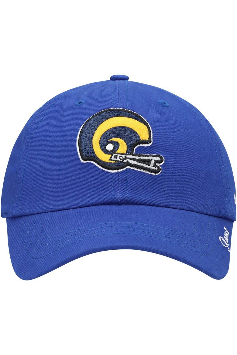 Women's '47 Royal Los Angeles Rams Miata Clean Up Legacy Adjustable Hat, Alternate, color, Royal