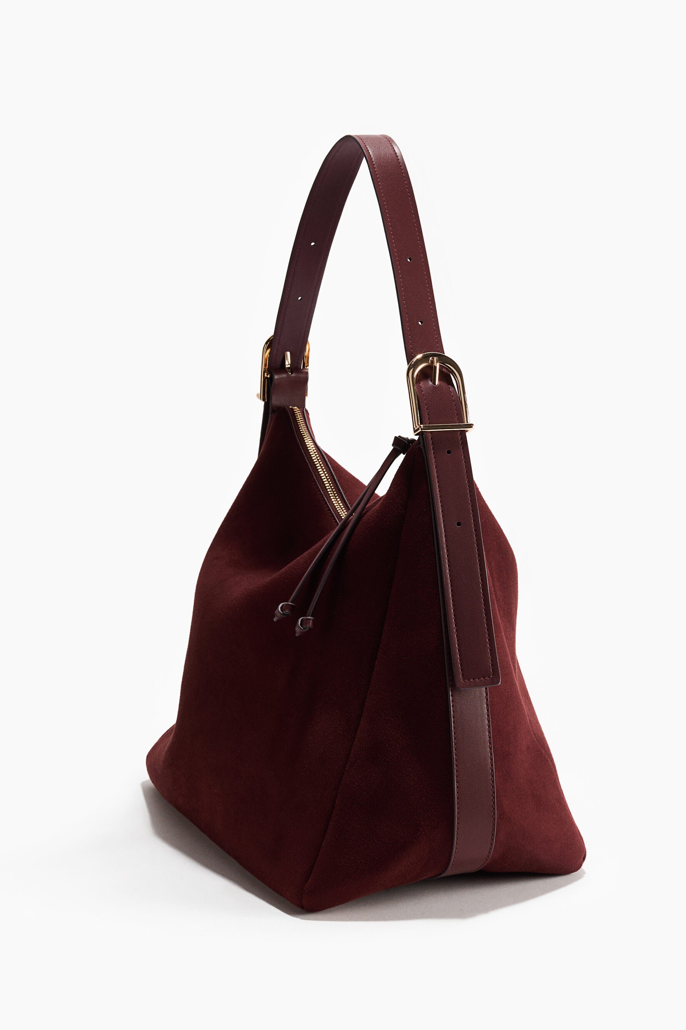H&M Shoulder Bag, Alternate, color, Dark Brown