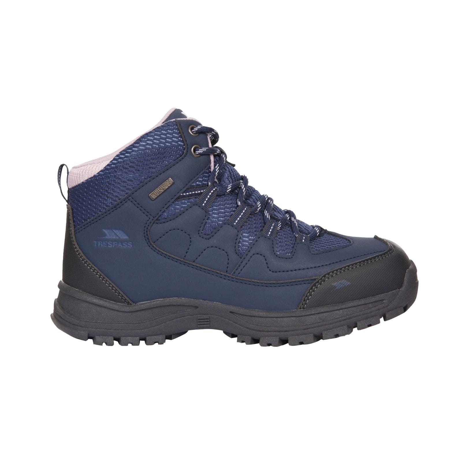 Mitzi Waterproof Walking Boots, Alternate, color, Navy