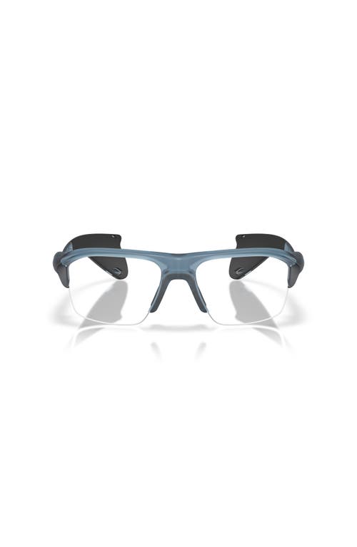 Oakley 60mm Rectangle Optical Glasses In Gray