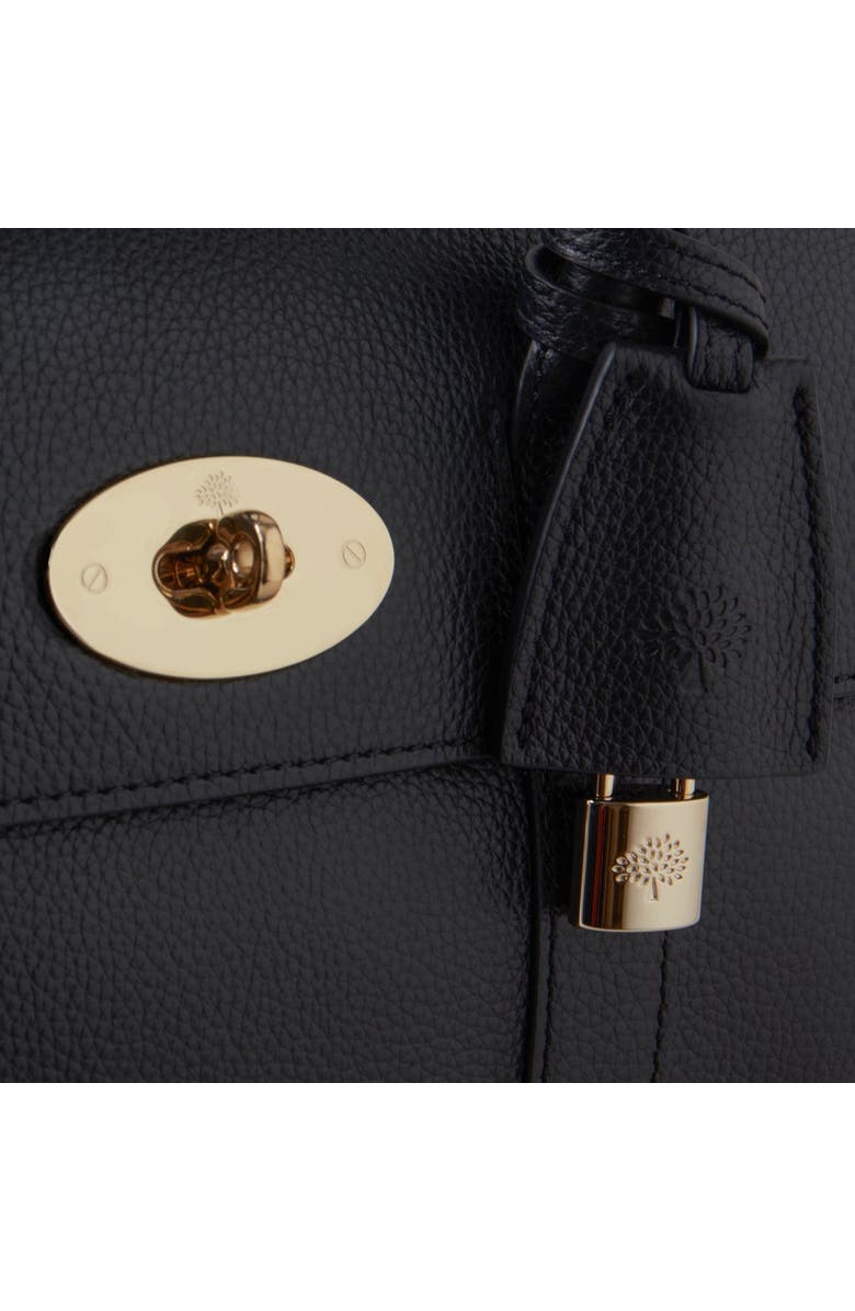Mulberry Small Bayswater Satchel, Alternate, color, Black