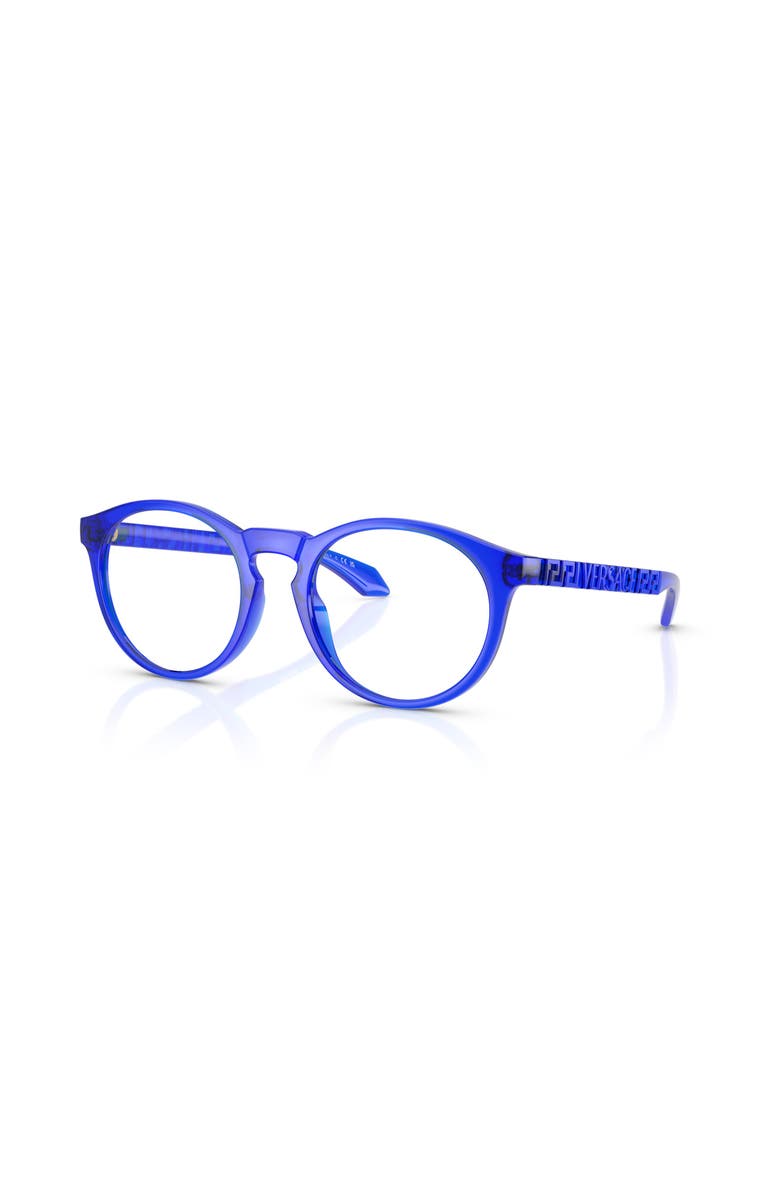Versace 51mm Phantos optical glasses, Main, color, Blue