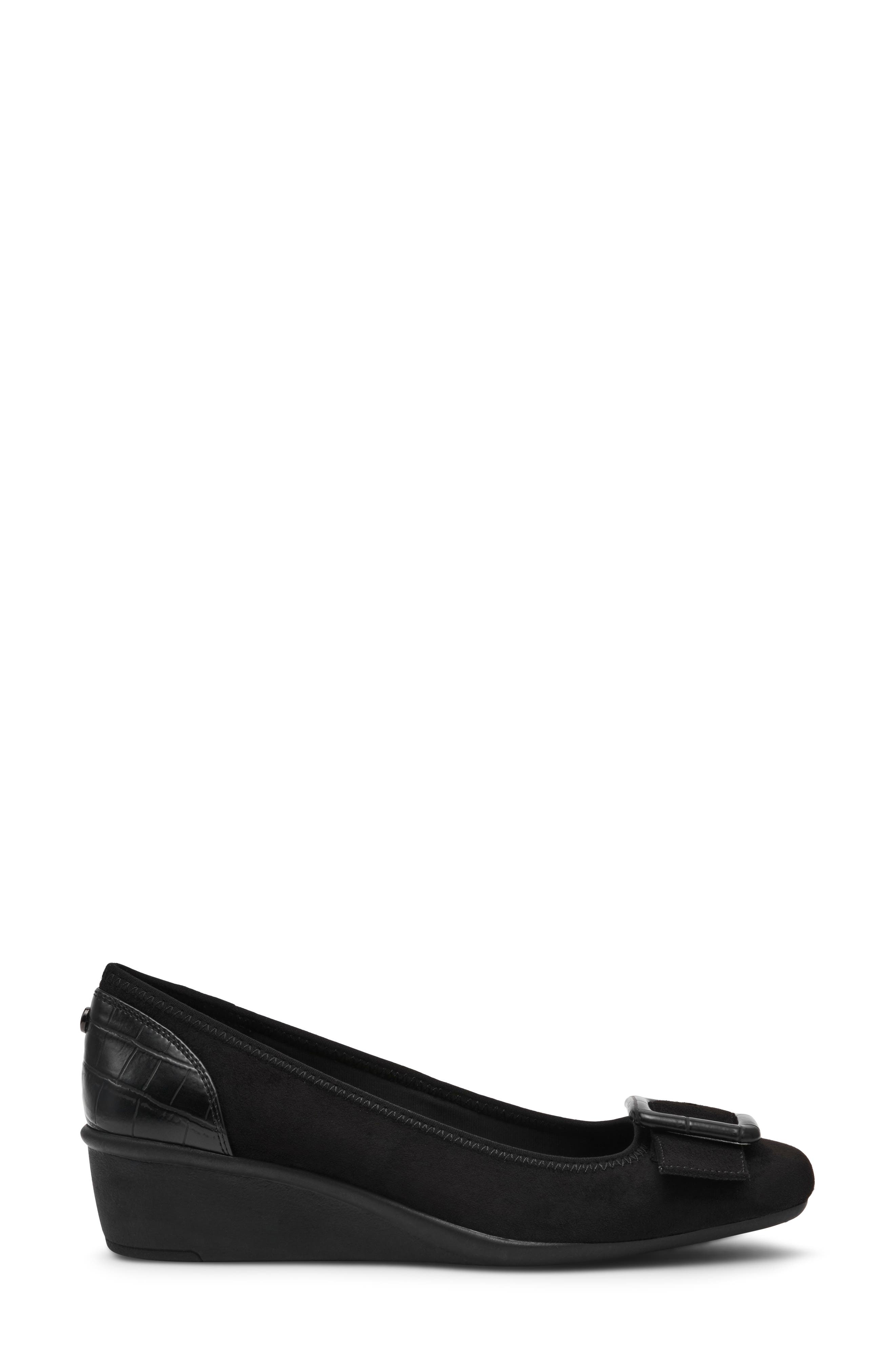 Anne Klein Wyatt Wedge Pump, Alternate, color, 