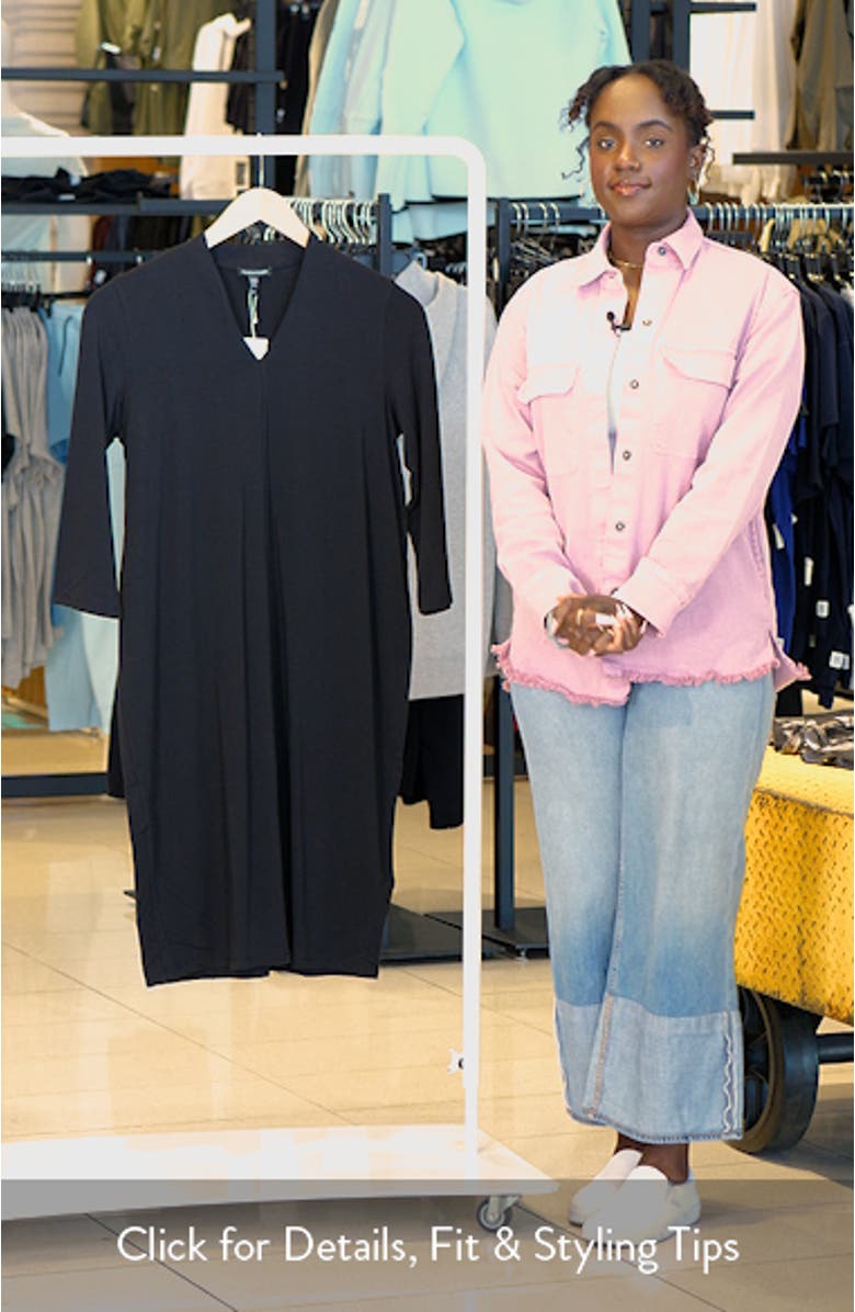 Jersey Sheath Midi Dress, sales video thumbnail