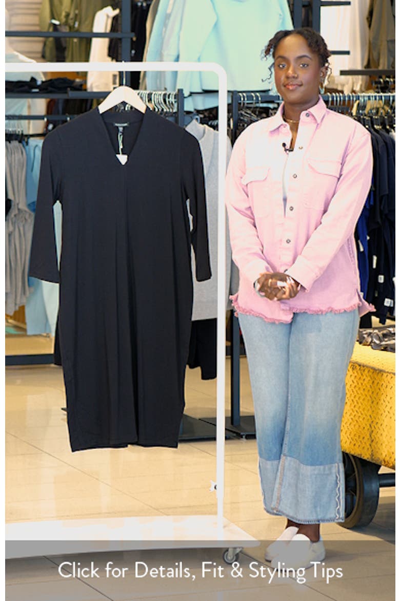 Jersey Sheath Midi Dress video