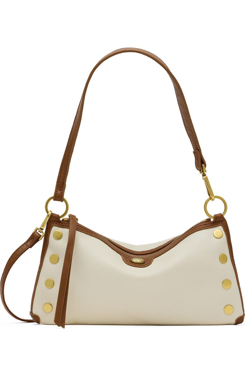 HAMMITT Kyle Leather Shoulder Bag, Main, color, West End/ Antique Gold