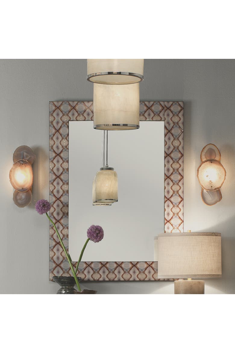 Trinity 1-Light Agate Wall Sconce, Alternate, color, Purple