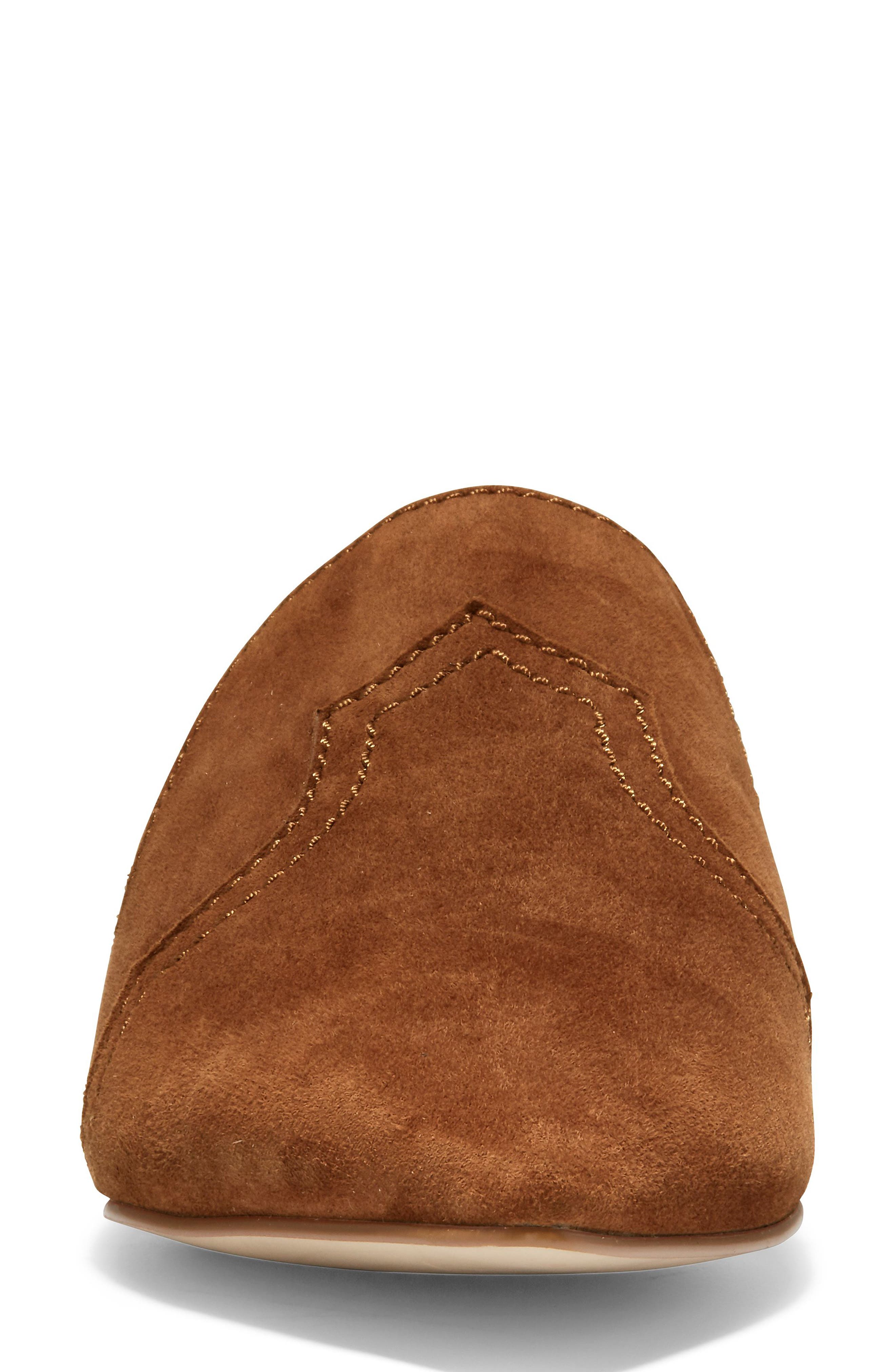 Hadley Mule, Alternate, color, BRITISH TAN SUEDE