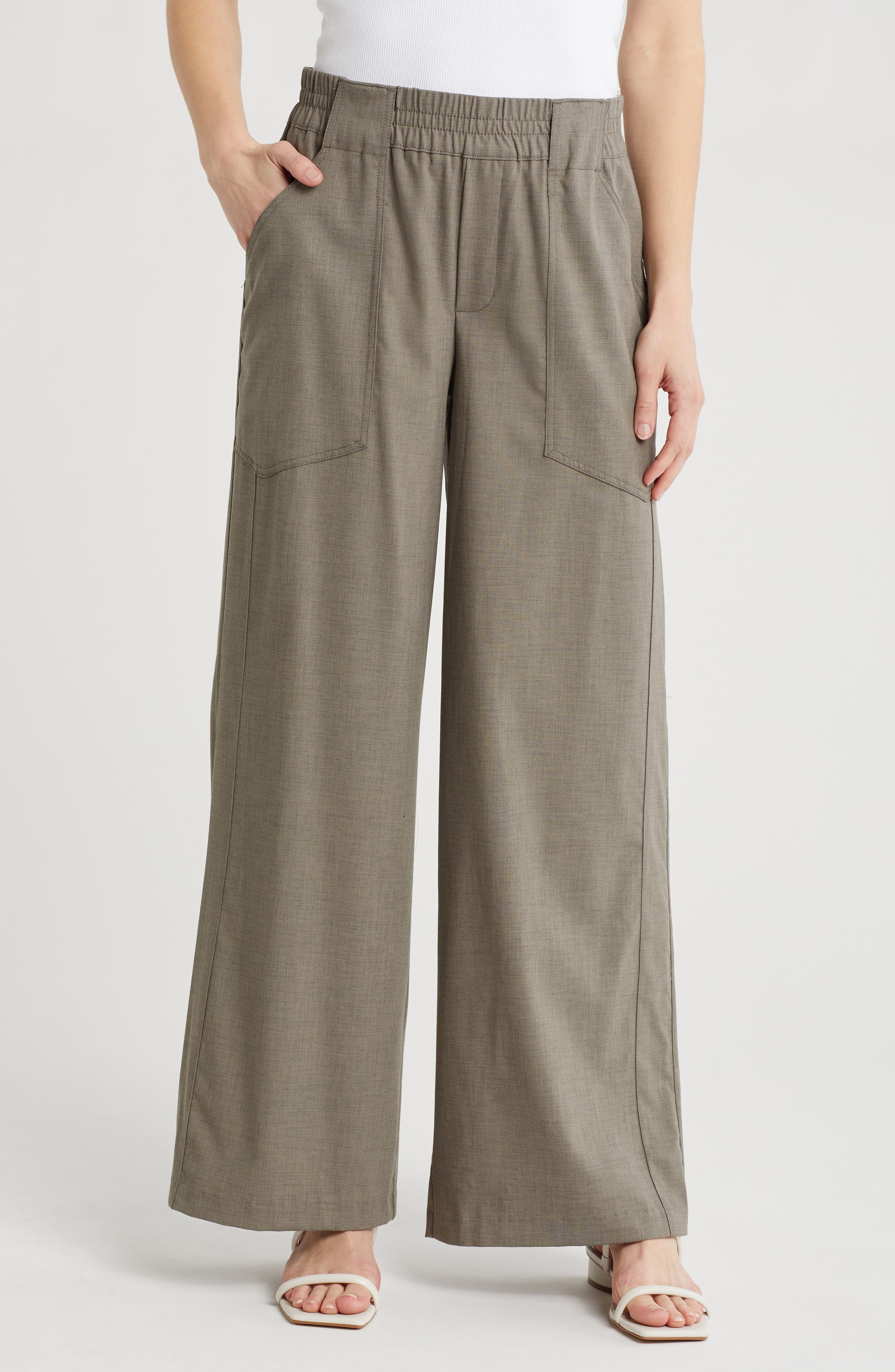 Democracy Ab Leisure Pull-On Wide Leg Pant