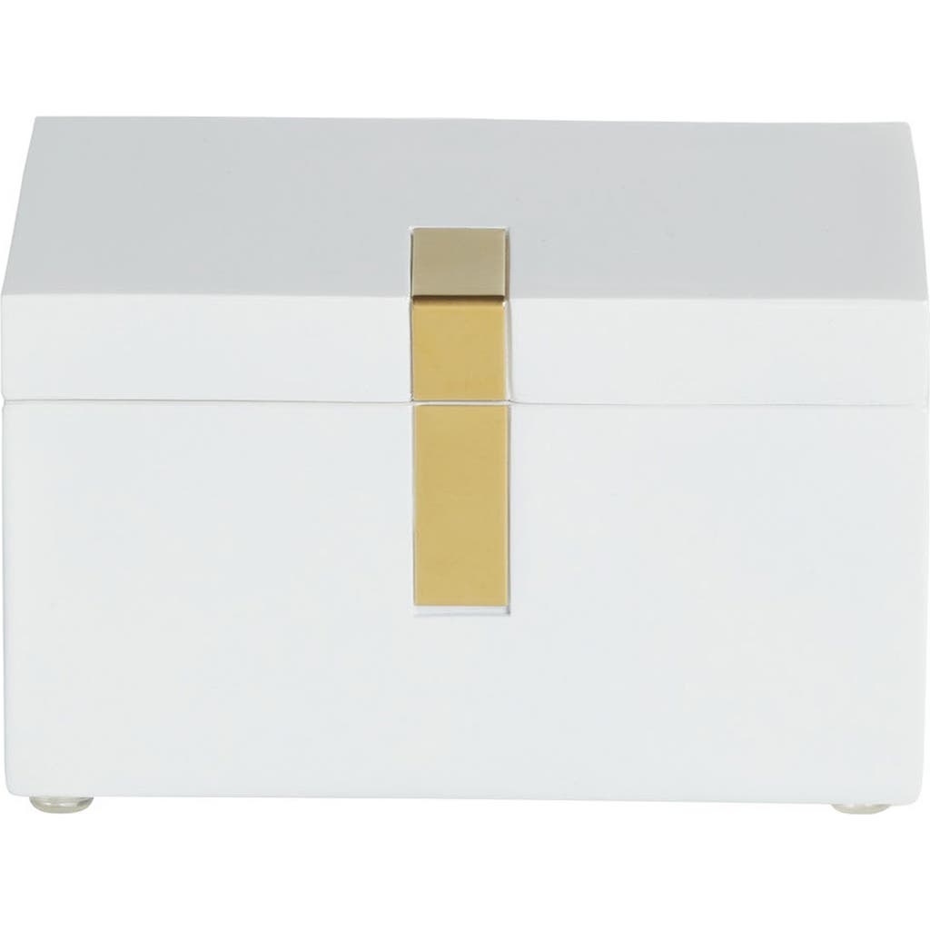 Roselli Trading Company Houston Street Canister In White