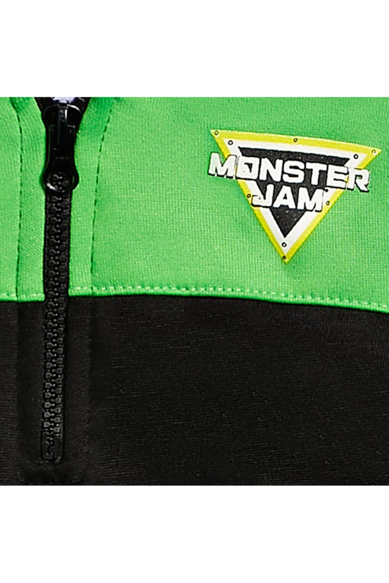 Grave Digger Fleece Hooded Sweatshirt, Alternate, color, Grave Digger Green