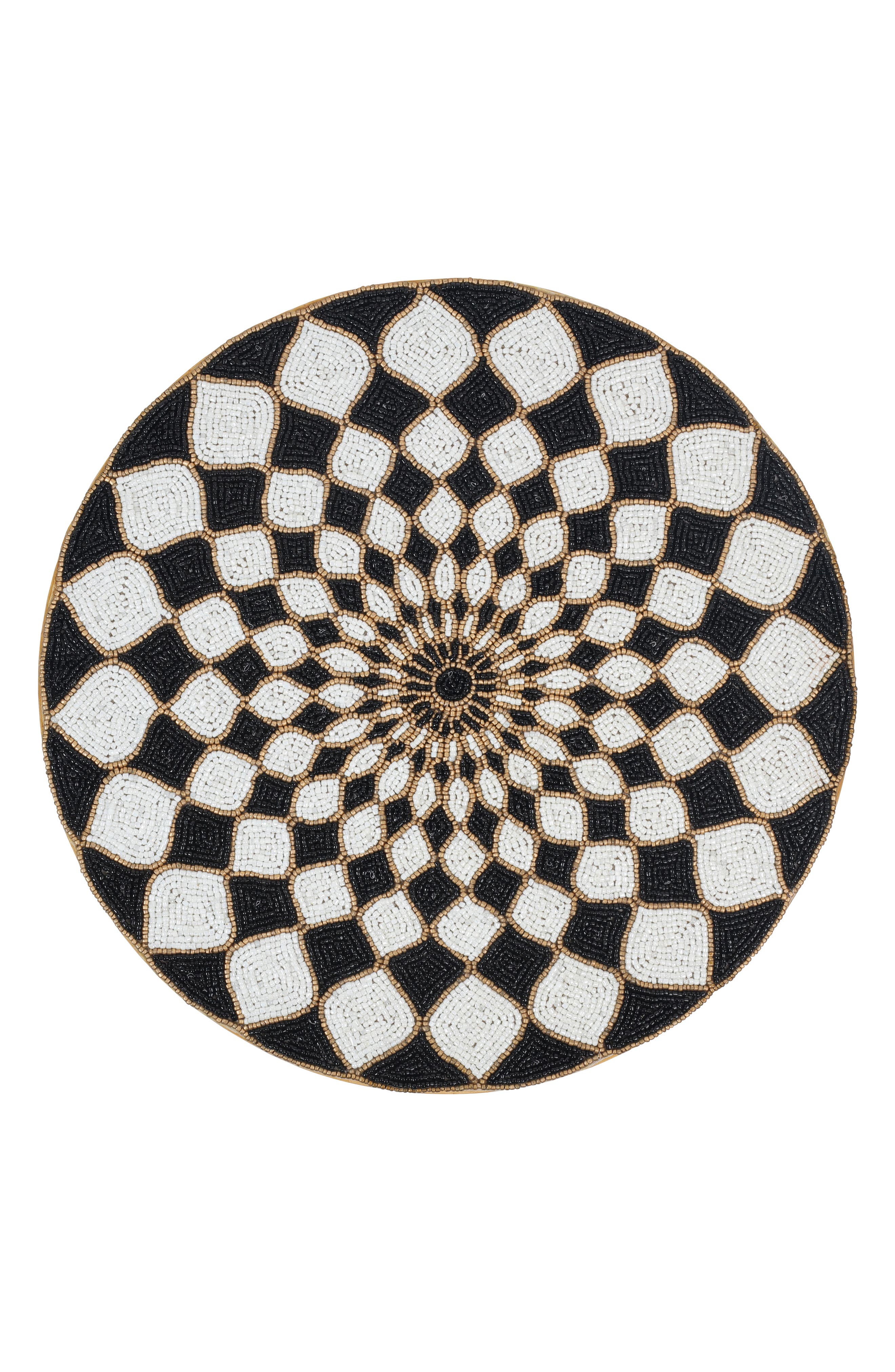 Tiramisu Victoria Beaded Placemat