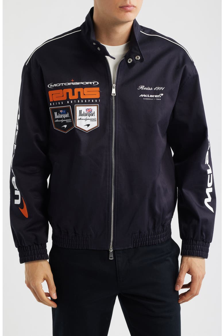 McLaren F1 Mercer Jacket, Alternate, color, NAVY