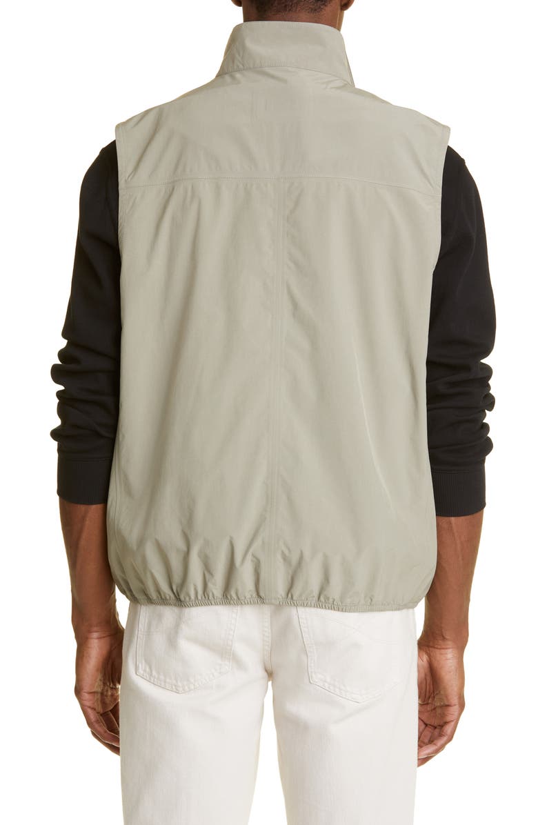 Brunello Cucinelli Stand Collar Vest, Alternate, color, 