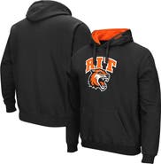 COLOSSEUM Men's Colosseum Black Rochester Institute of Technology Tigers Arch & Logo 3.0 Pullover Hoodie