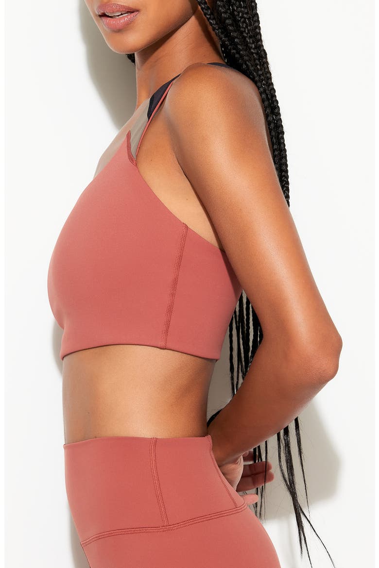 Sumner Longline Sports Bra, Alternate, color, CANYON