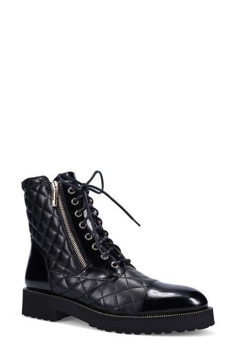 Women s Black Combat Boots Nordstrom