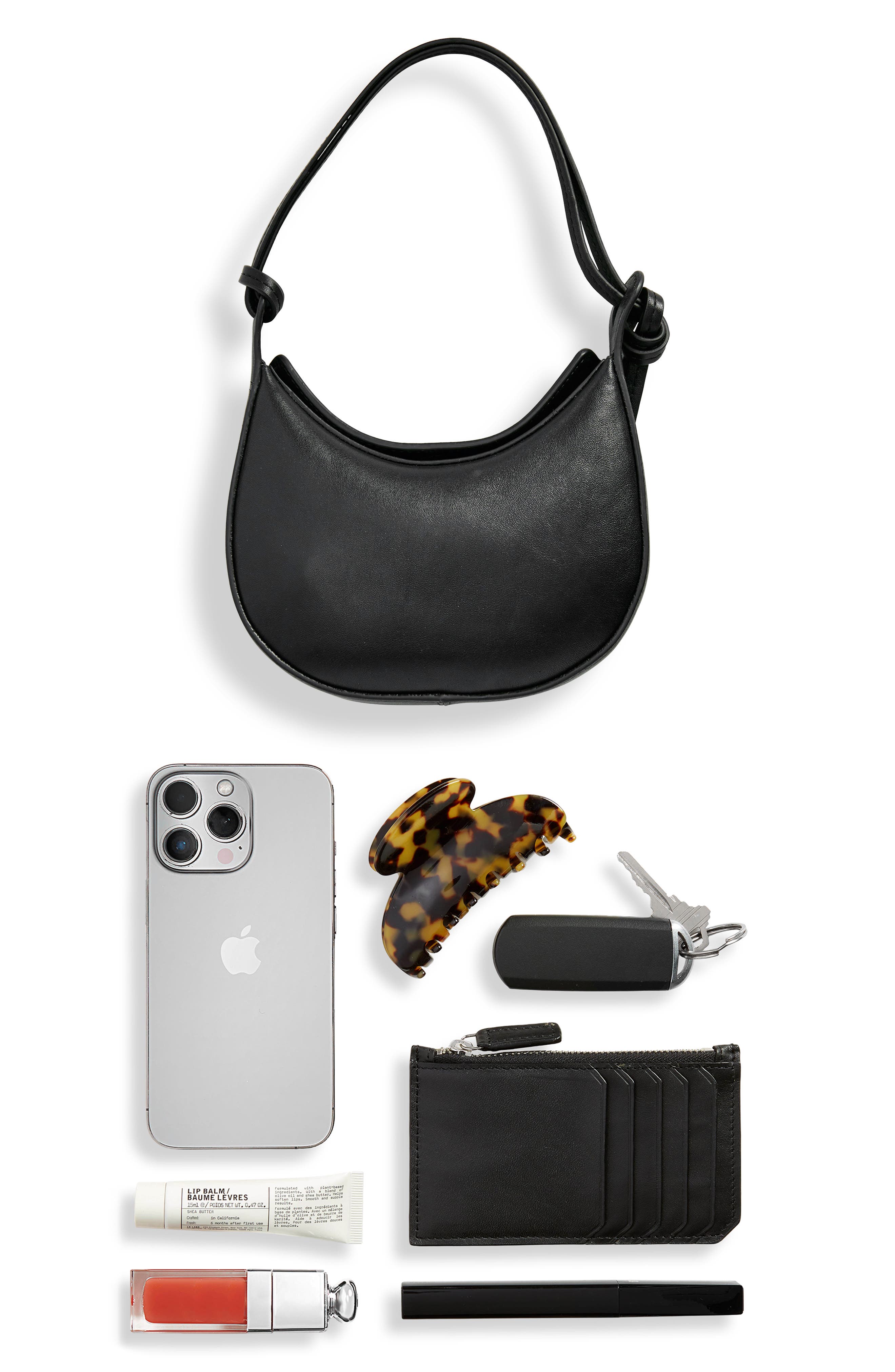 Mini Rosetta Leather Shoulder Bag (Women) | Nordstrom