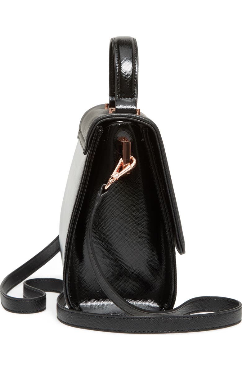 Ted Baker London Small Hilaryy Faux Leather Satchel, Alternate, color,