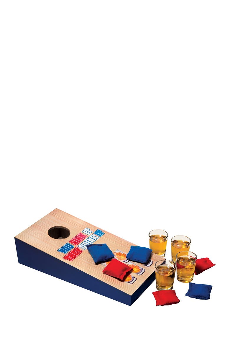 HOME ESSENTIALS AND BEYOND Funville Drinking Toss Game, Main, color,