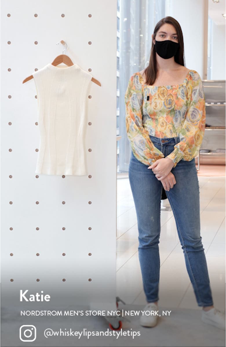 Women's Opal Directional Ribbed Sweater Tank, sales video thumbnail