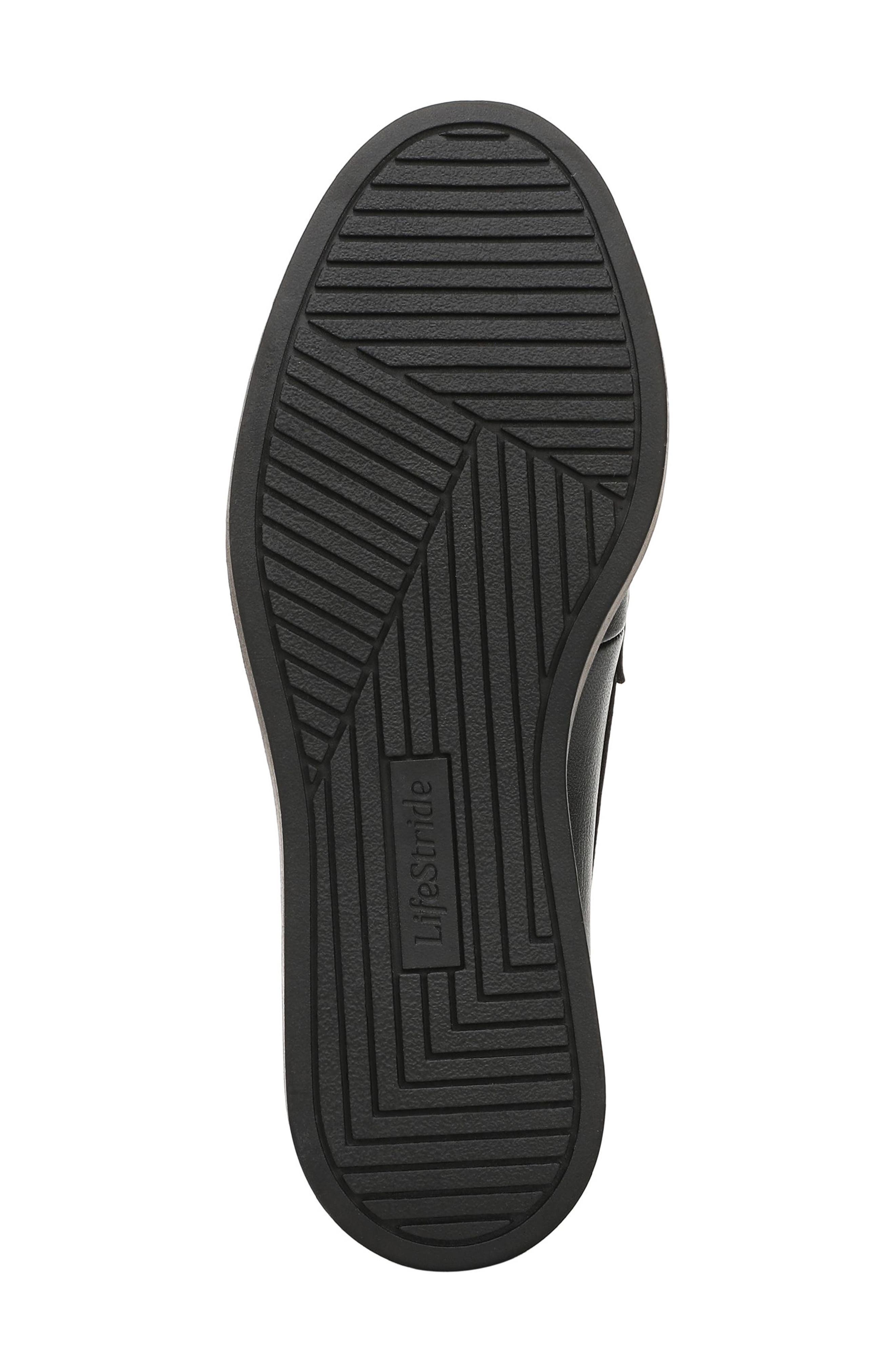 LifeStride Dolce Platform Wedge Loafer, Alternate, color, Black